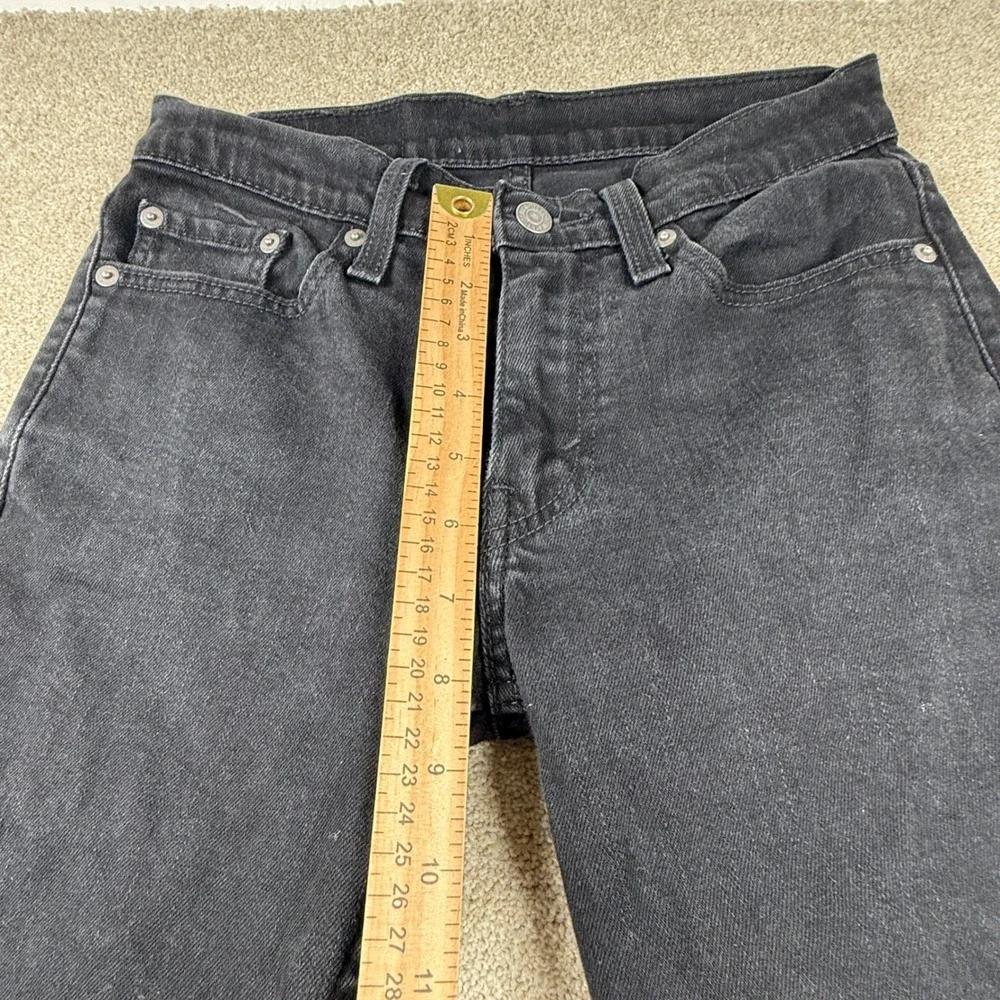 Levis 511 Slim Fit Black Denim Jeans Mens W28 L30 Actual‎ 29x28